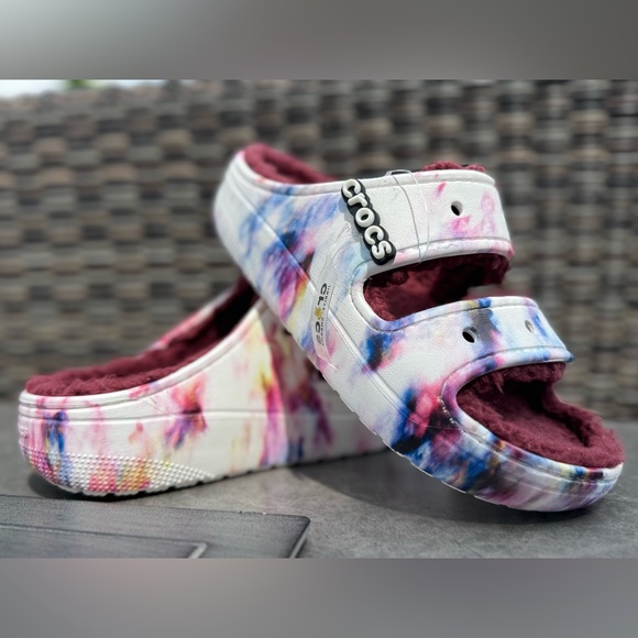 CROCS Shoes - CROCS COZZY TIE DYE